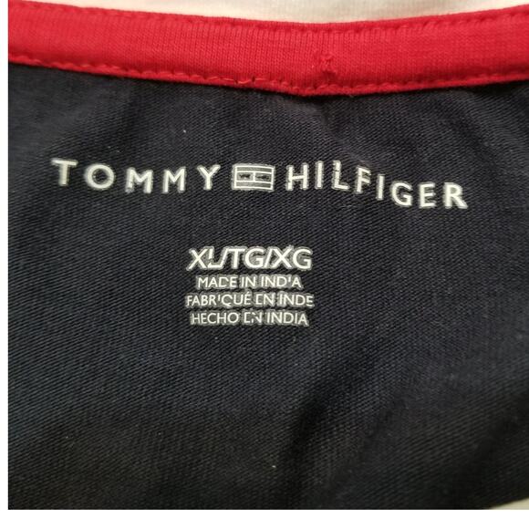 Tommy Hilfiger T-Shirt A-Line Dress Short Sleeves Pullover Round Neck Size XL - Picture 5 of 8